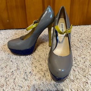 Steve Madden‎ high heeled pumps platform Tigerlily size 7